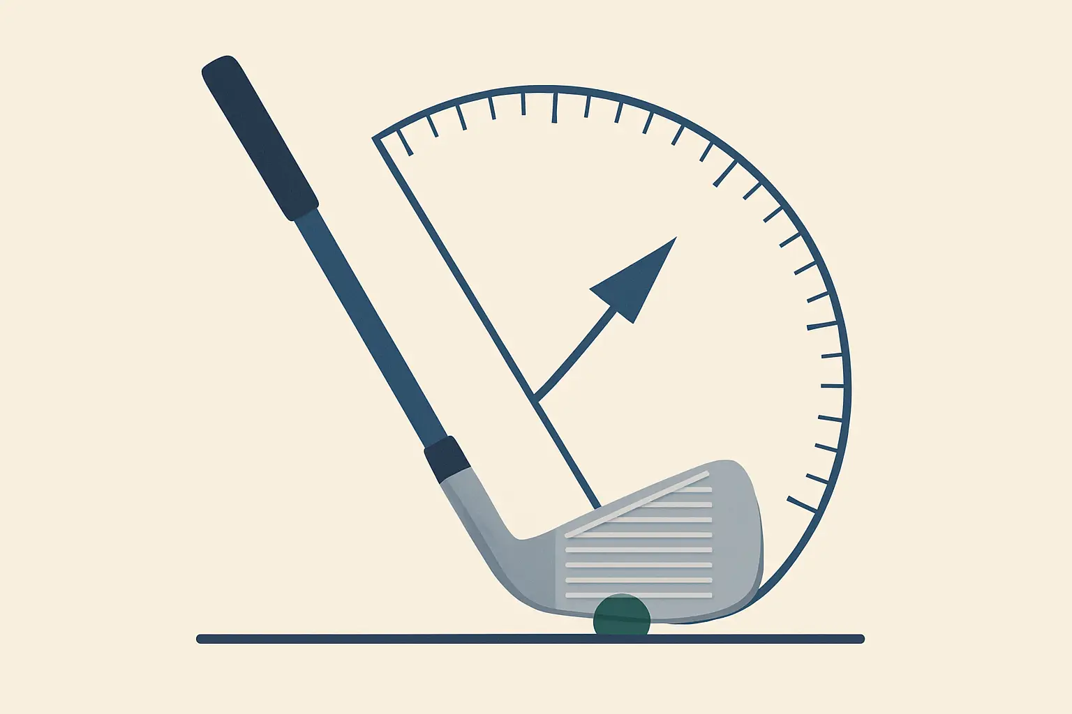 Lie-Winkel bei Golfeisen richtig messen