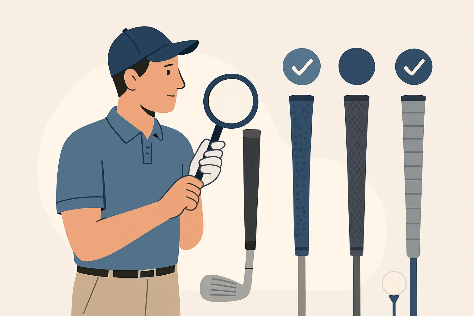 Welcher Golfgriff passt zu mir? Schnell checken