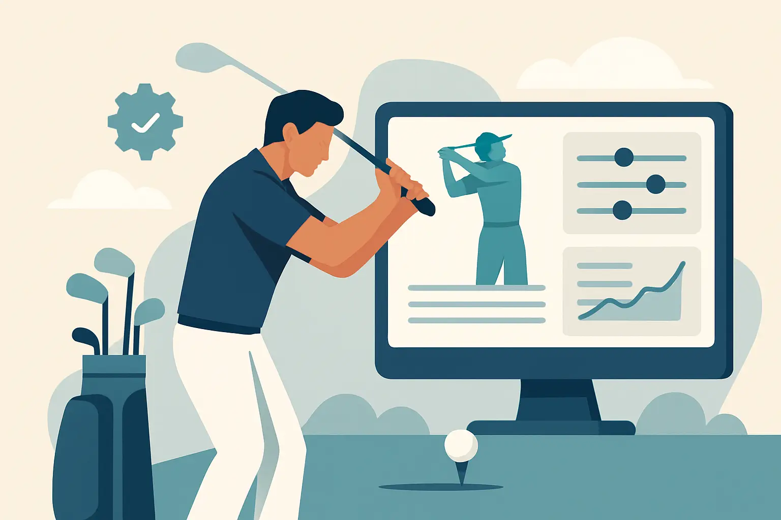 Golfschläger fitting online: sicher zum Setup