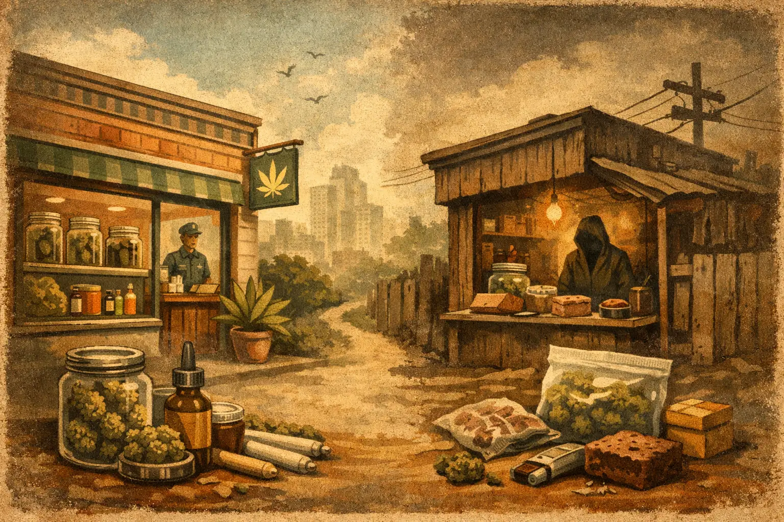 Licensed Versus Unlicensed Dispensaries in Ontario