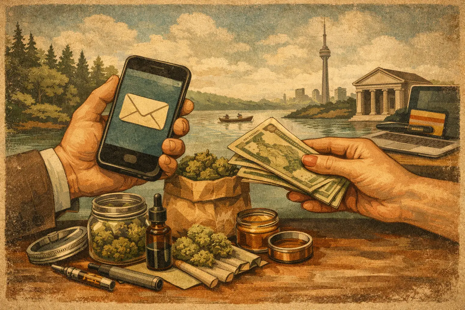 How to Pay Cannabis eTransfer in Ontario