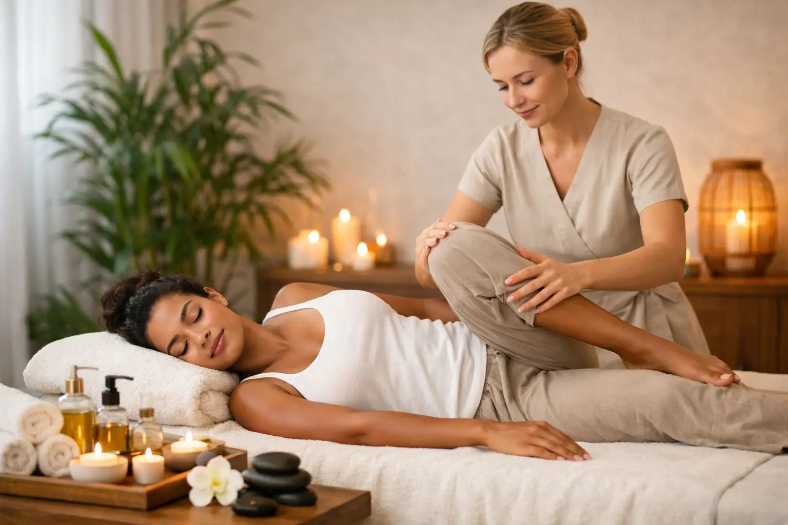 Wellness Massage für Ruhe und neue Beweglichkeit