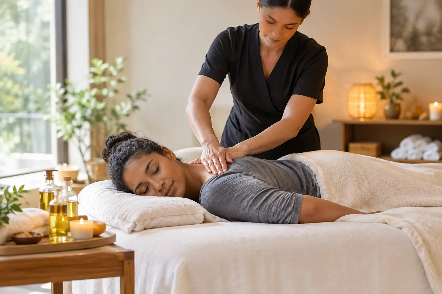 Fünf Vorteile langer Massagestreichungen