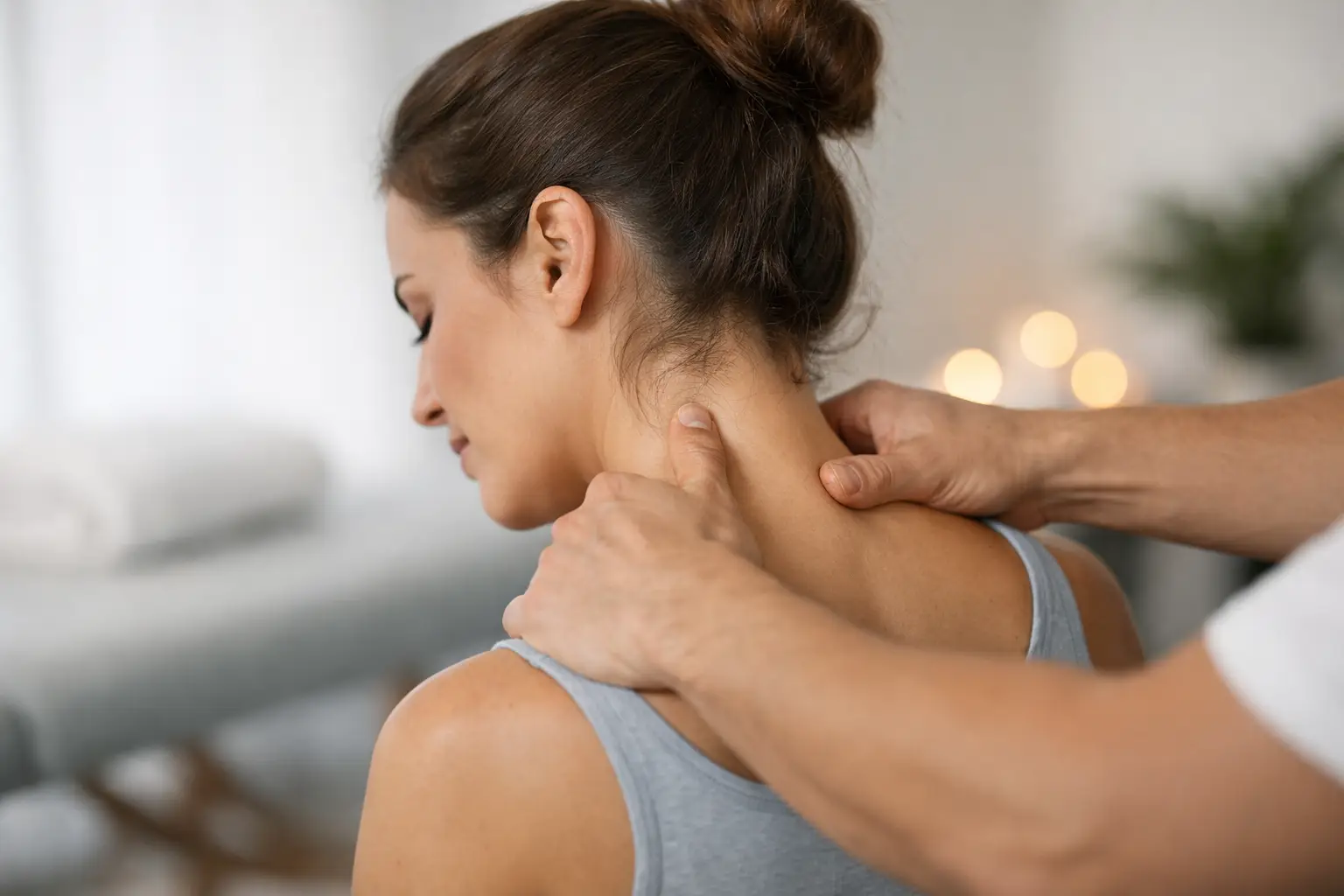 Massage gegen Verspannungen im Nacken richtig nutzen