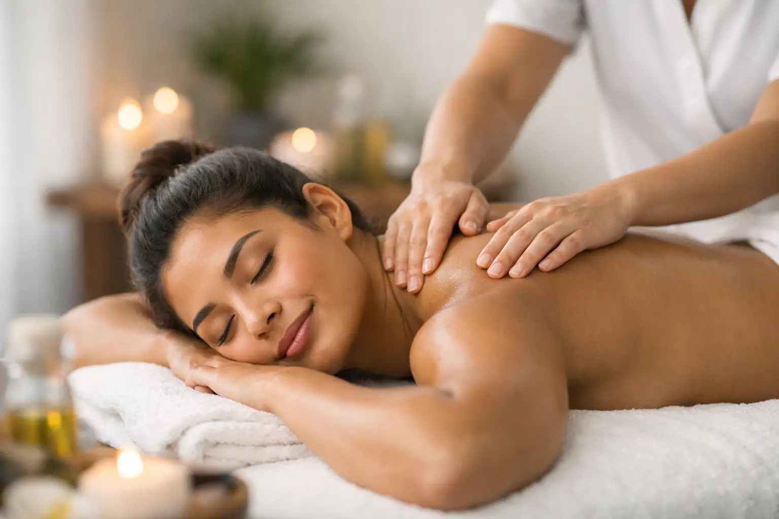 Erholung durch Massage, die nachhaltig nachwirkt