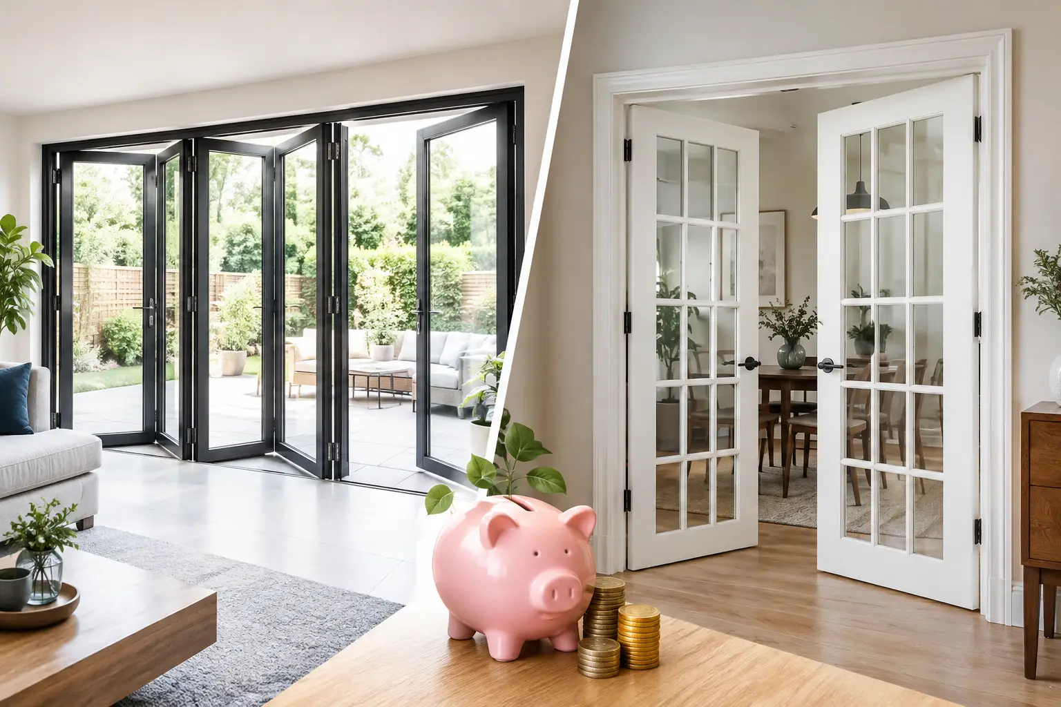 Bifold Versus French Doors for Modern Homes