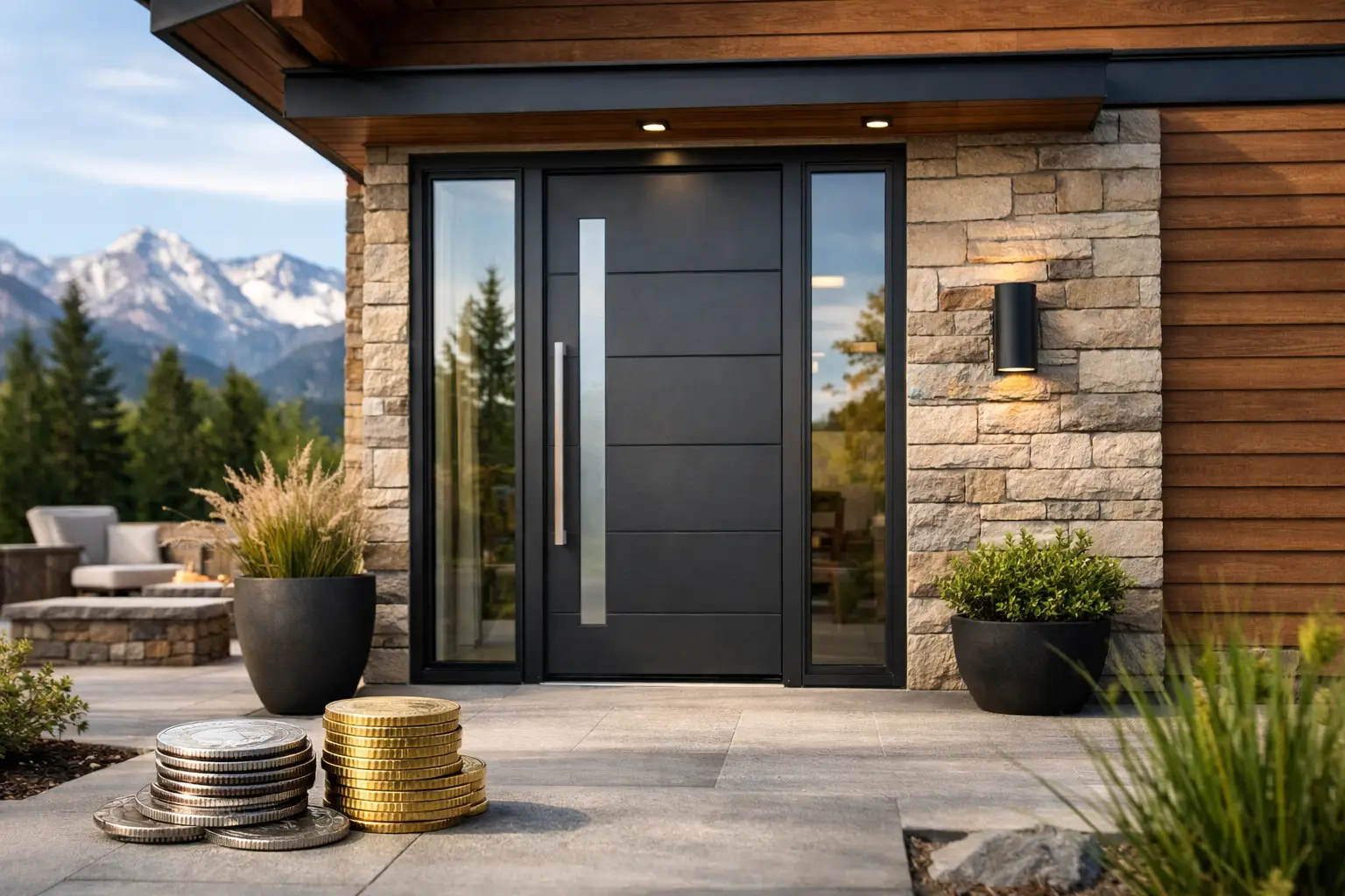 Modern Entry Doors Colorado Homes Can Rely On