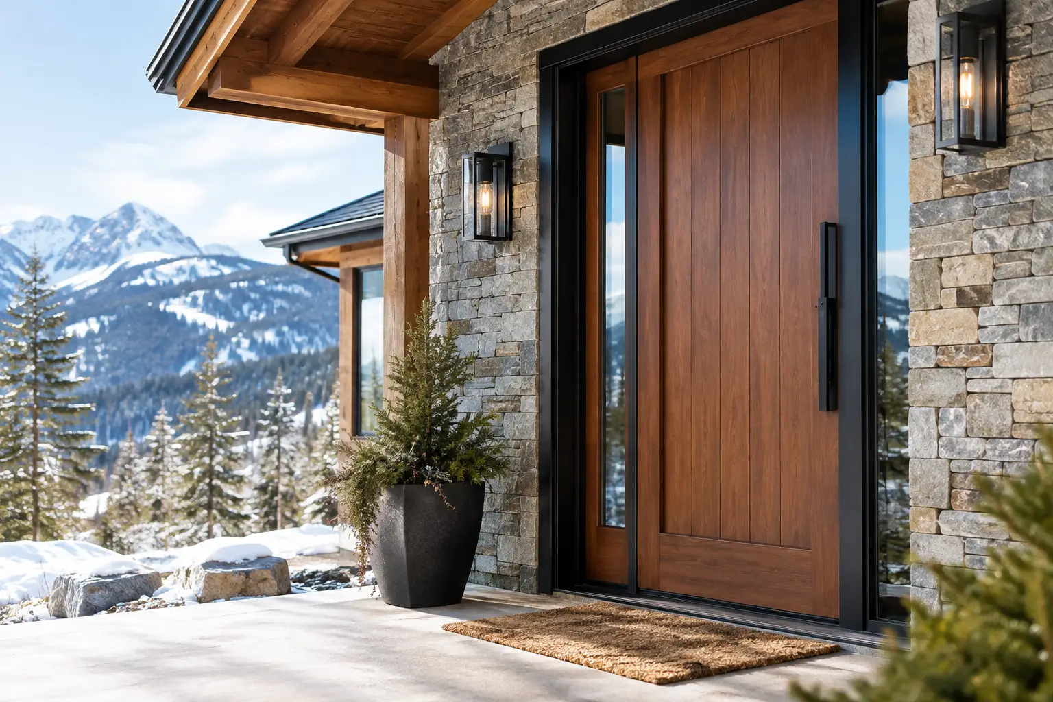 A Guide to Weather-Resistant Doors for Mountain Homes