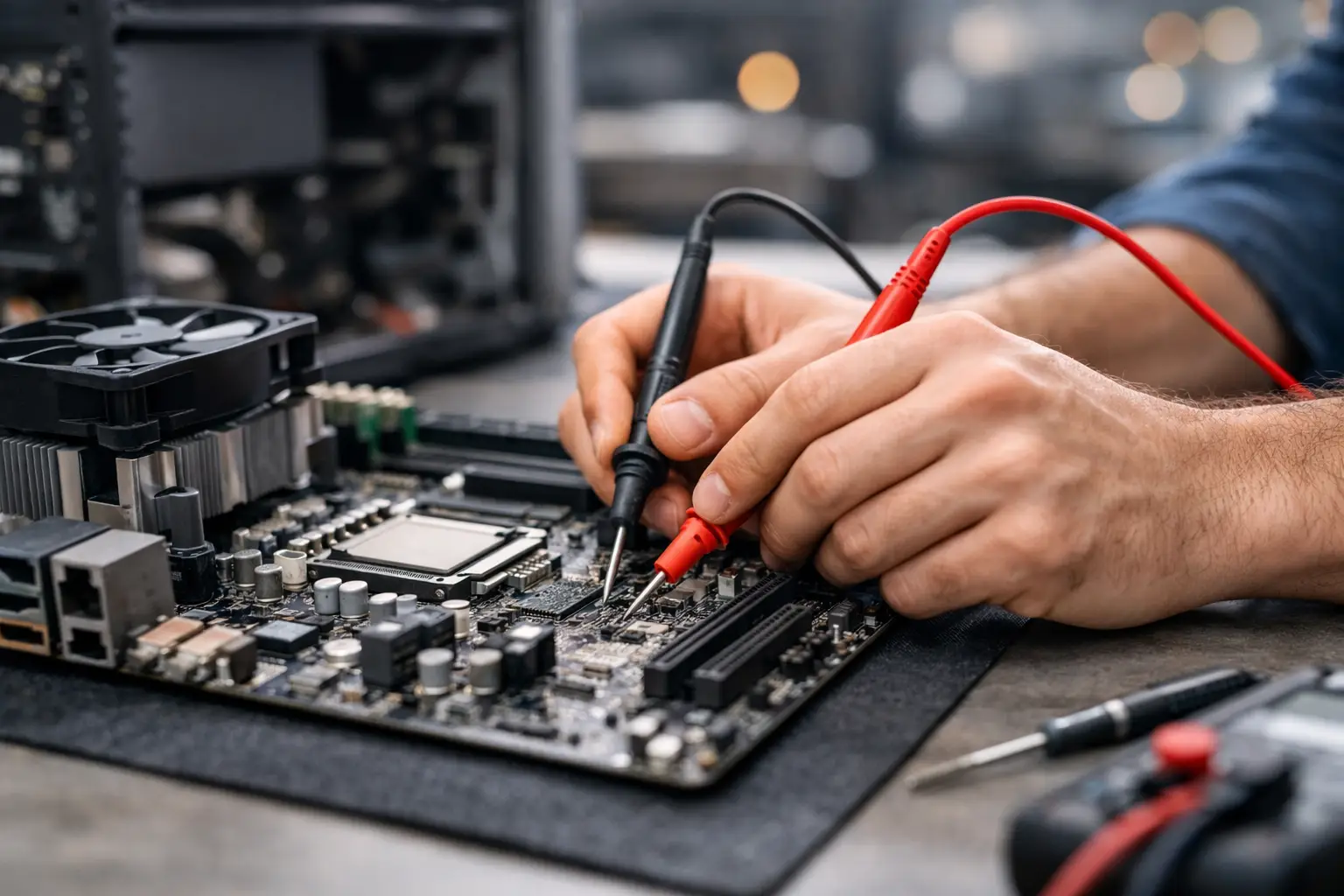Motherboard Short Diagnosis: What It Takes