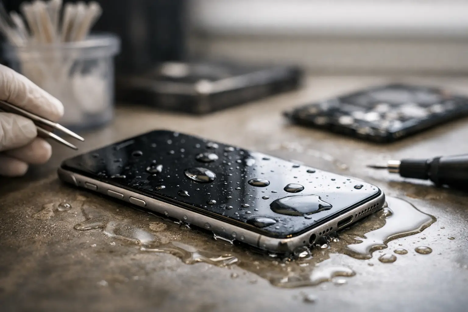 Can Liquid-Damaged Phones Recover? What Decides