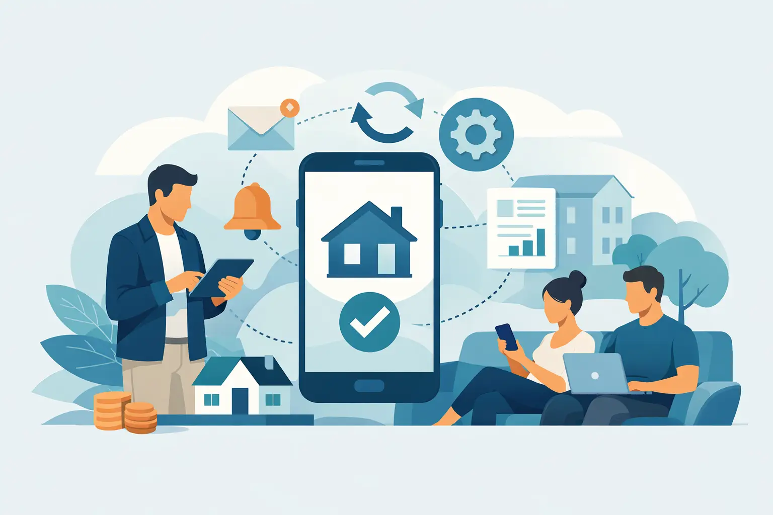 How to Automate Landlord Updates Without Losing Control