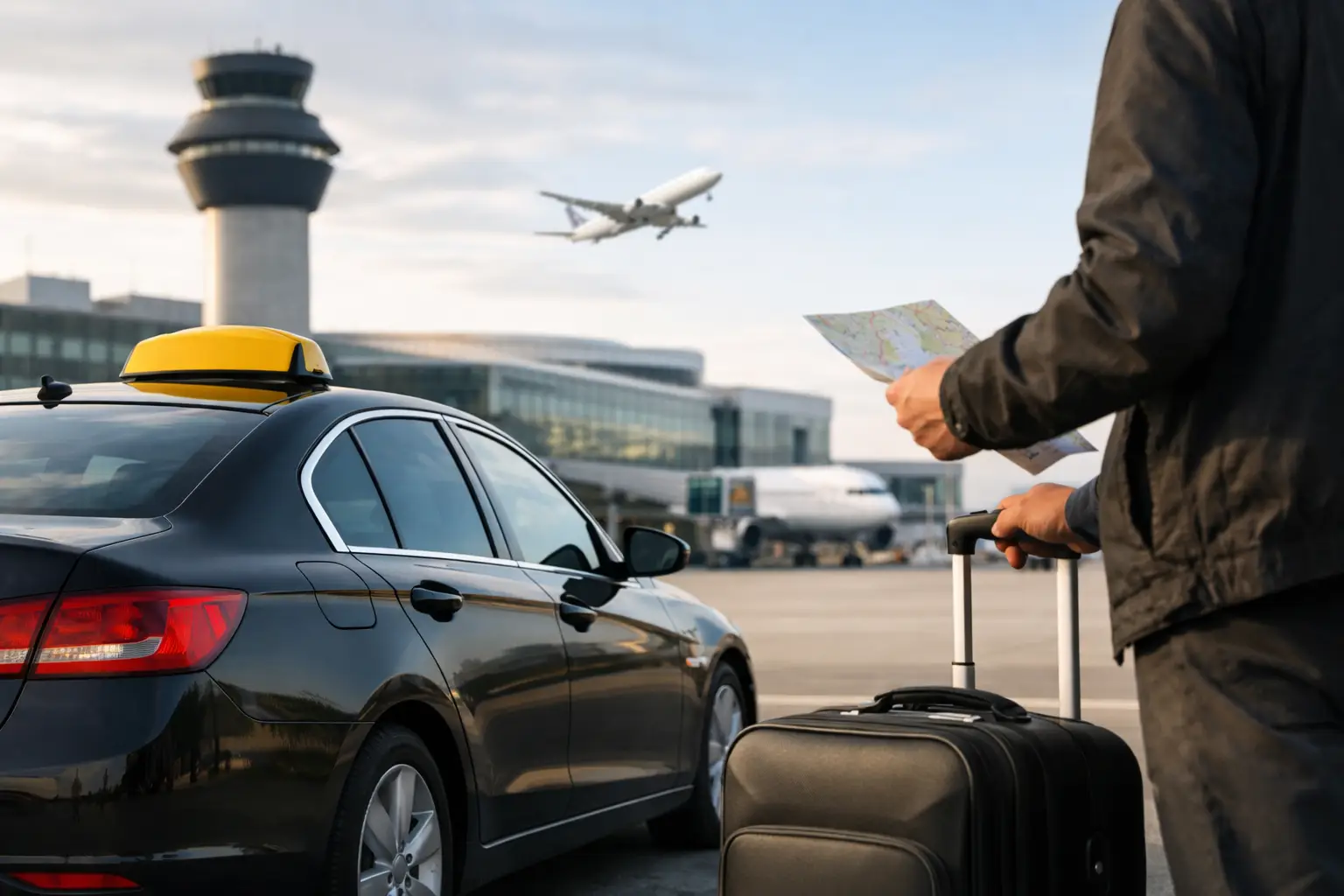 Gainsborough to Manchester Airport Taxi Planning