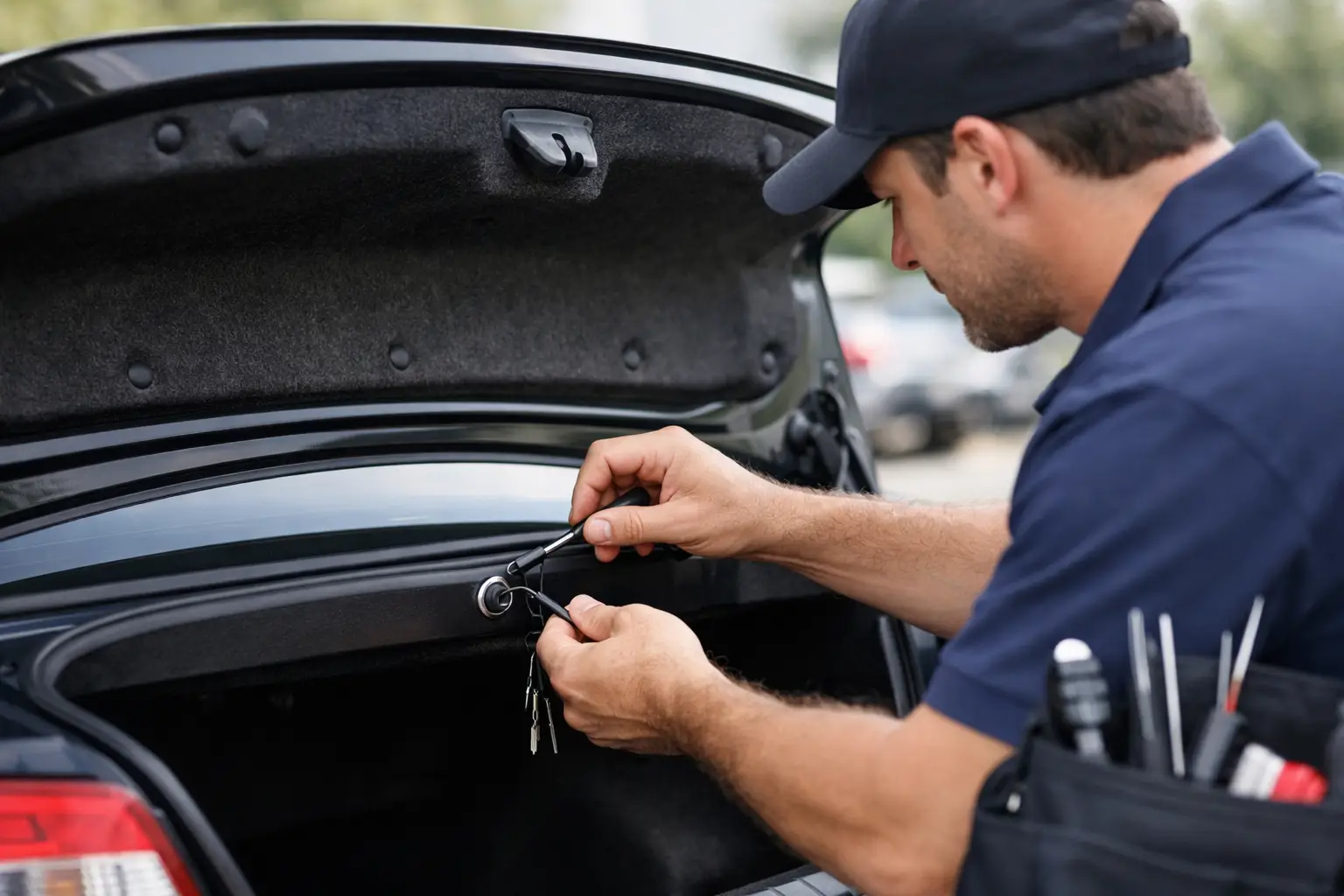 Trunk Lockout Locksmith Near Me Fast Help