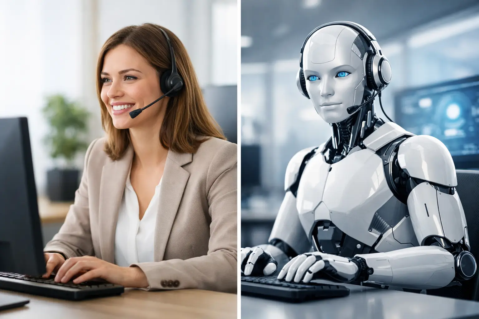Live Receptionist vs AI: What Actually Wins?