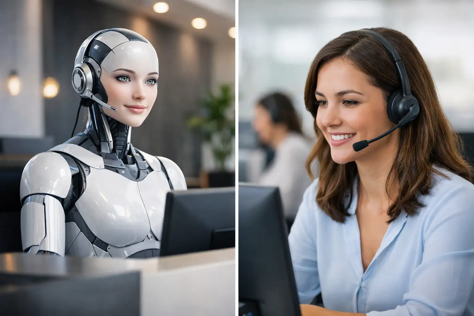 AI Receptionist vs Answering Service