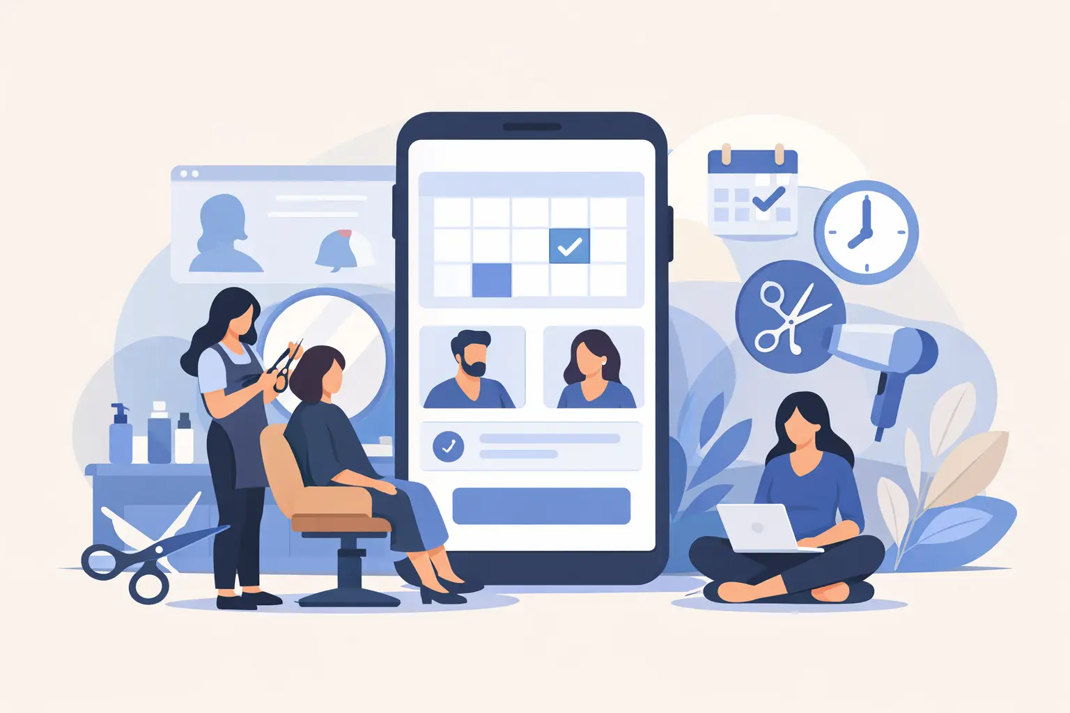 Online Hair Salon Booking System Guide