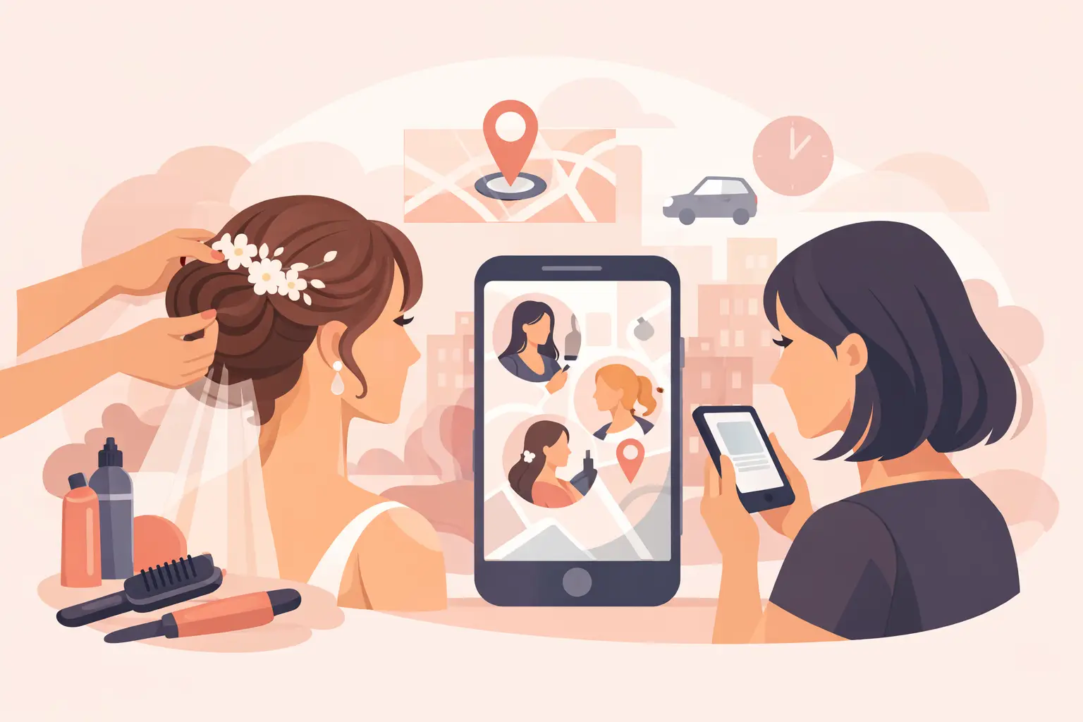 Find a Bridal Hair Stylist Near Me Fast