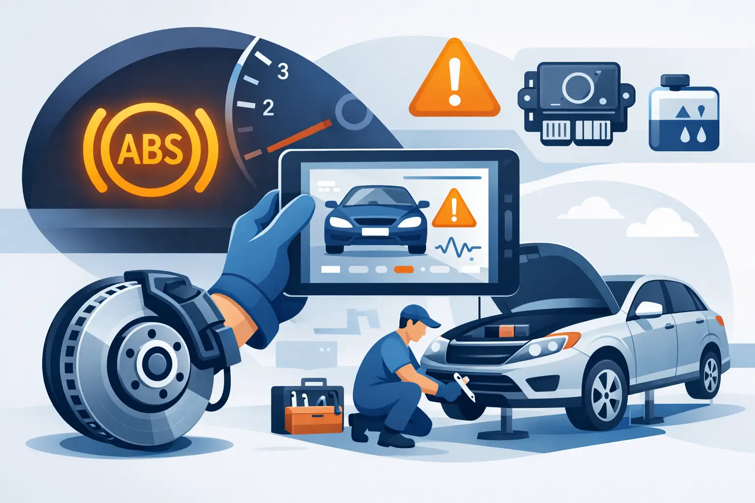 ABS Warning Light Repair: What Causes It?