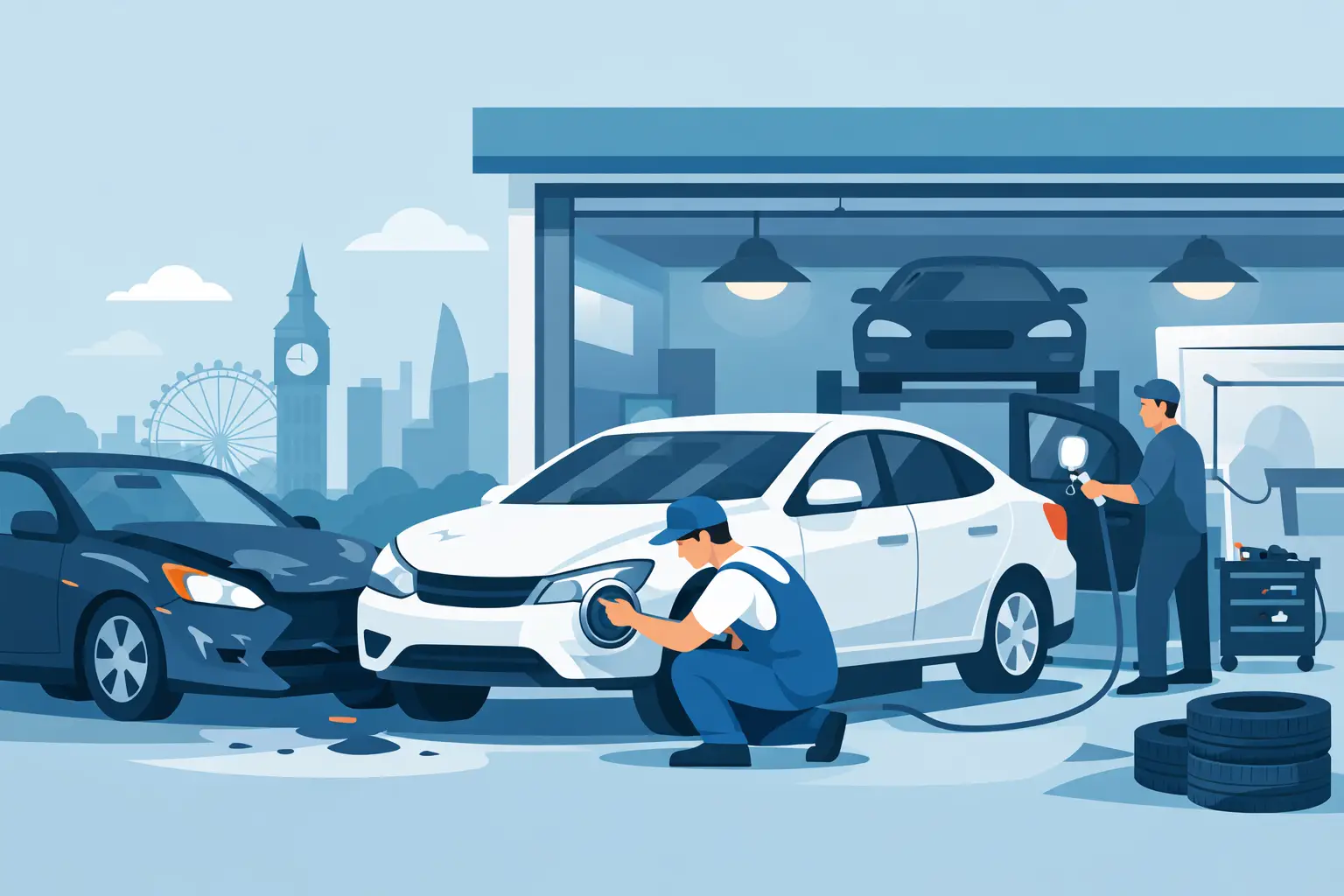 Car Accident Repair North London Done Right
