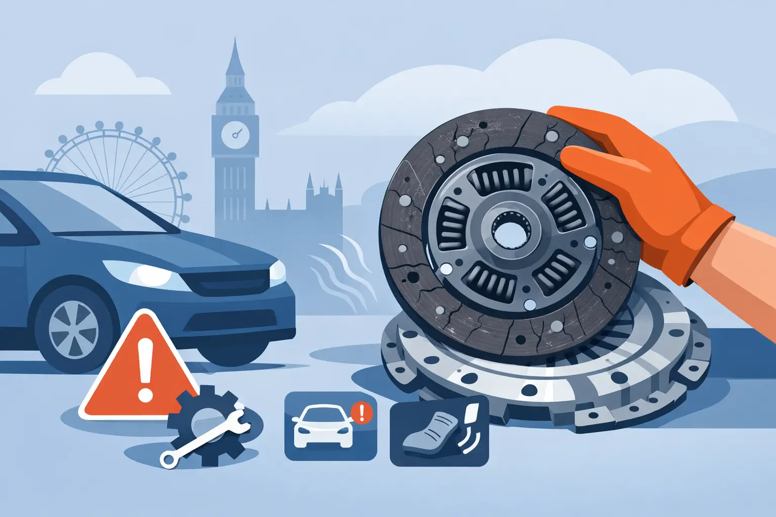 Clutch Replacement North London Warning Signs