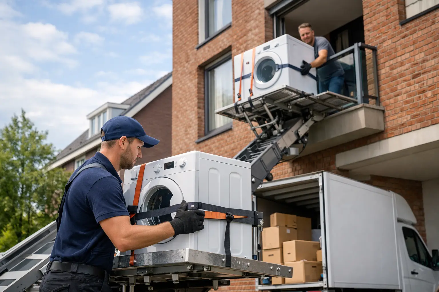 Verhuislift reserveren zonder lange wachttijd
