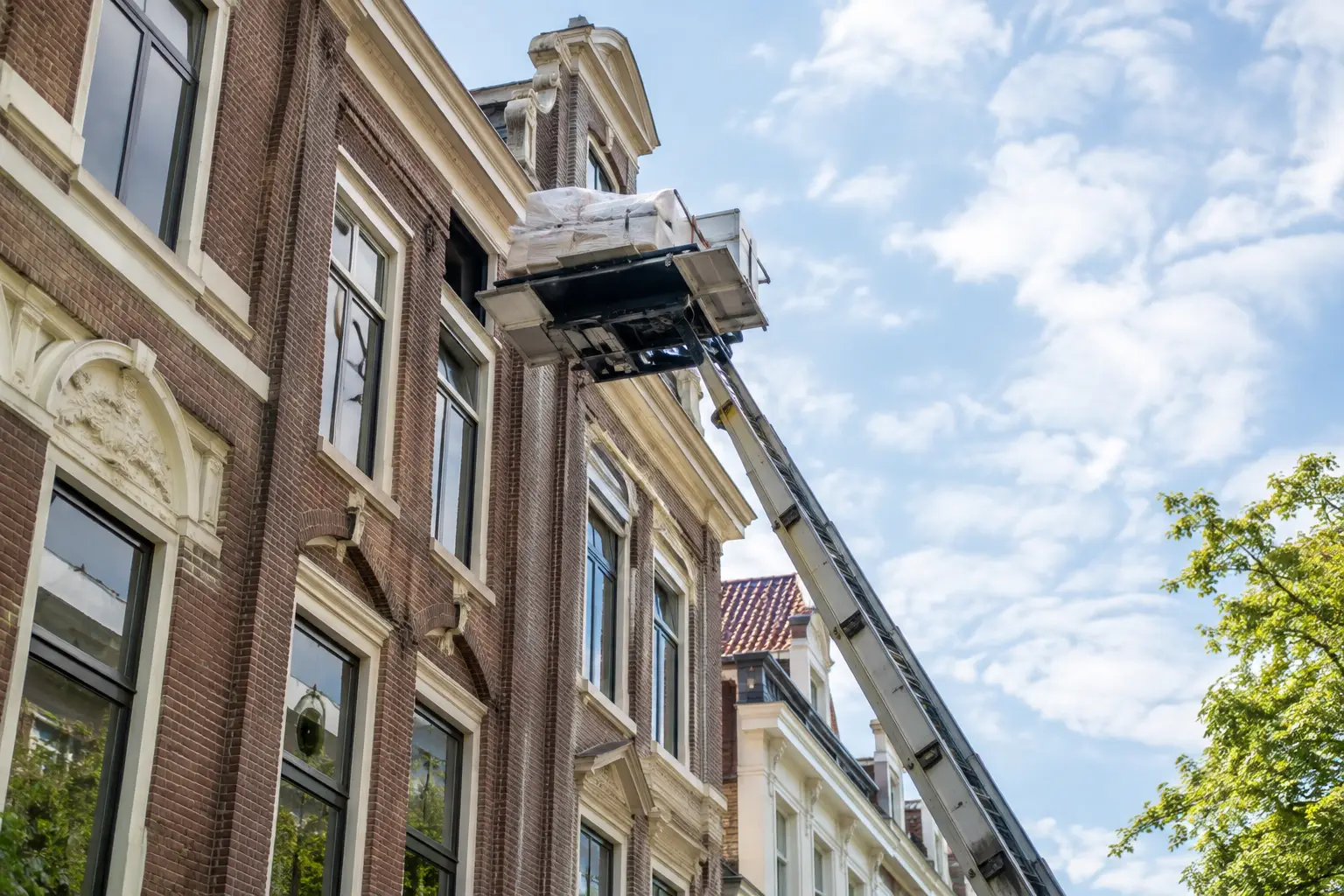 Verhuislift voor oude panden zonder schade