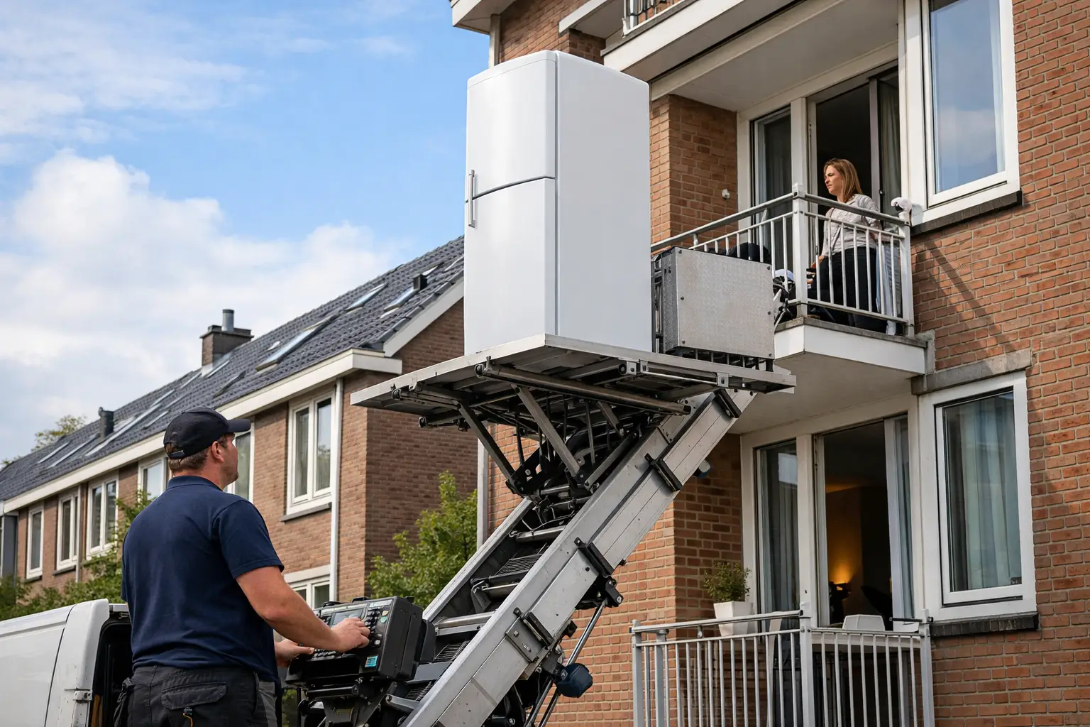 Renovatie met verhuislift zonder tilproblemen
