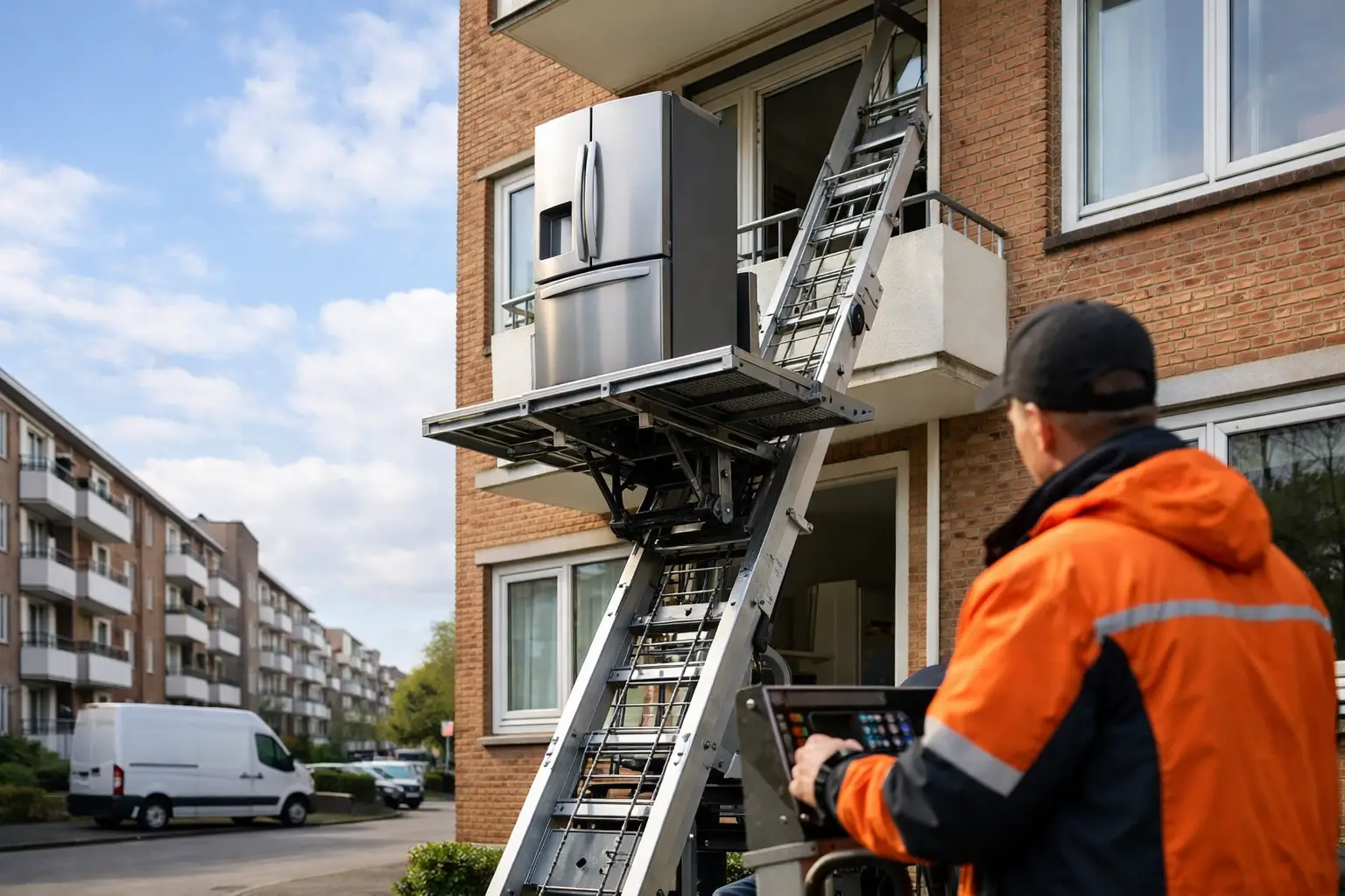 Verhuislift capaciteit voor zware meubels