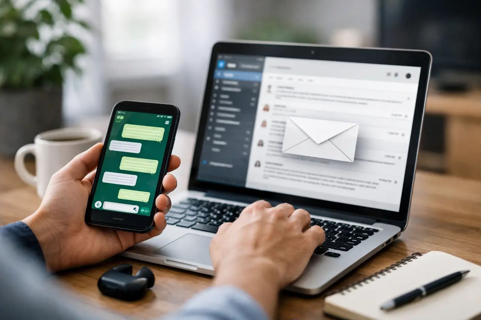 Gestione lead WhatsApp e email insieme