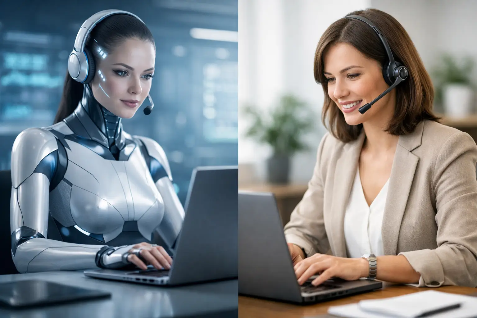 Assistente vendite AI vs segretaria virtuale