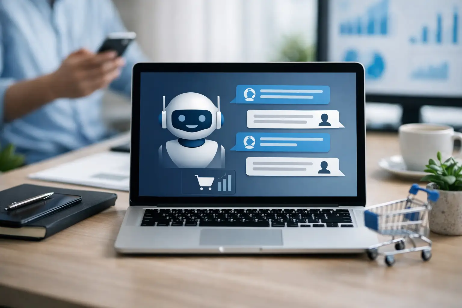Recensione chatbot per conversione sito