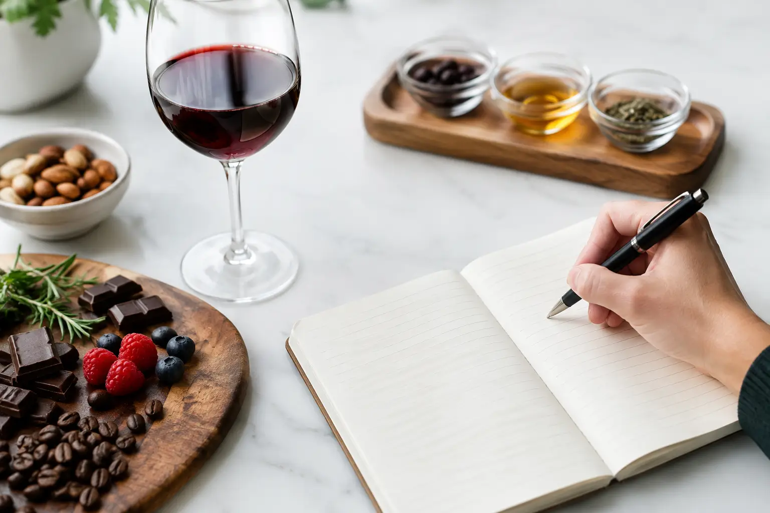 A Flavour Notes Tracker for Better Tasting