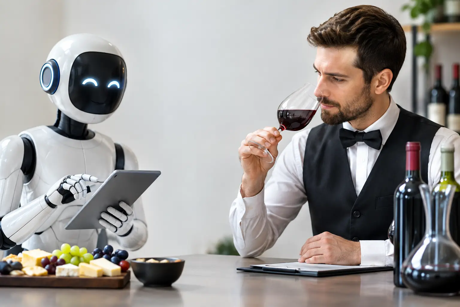 AI Flavour Coach Versus Sommelier: Which Helps?