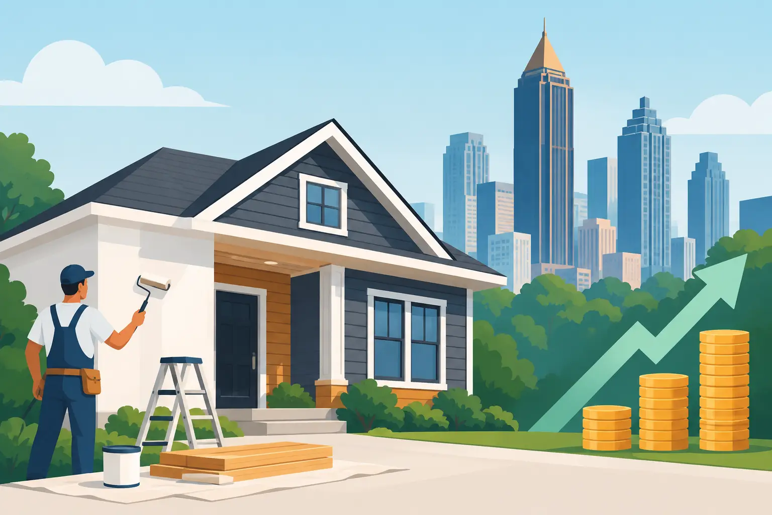 Rental Property Renovation in Atlanta That Pays Off