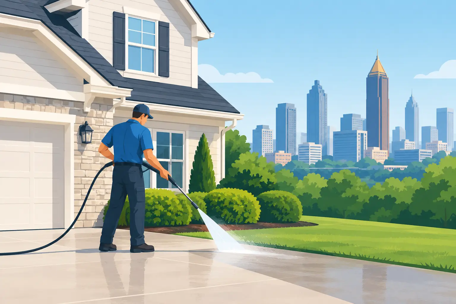 Pressure Washing: What Atlanta Homes Need
