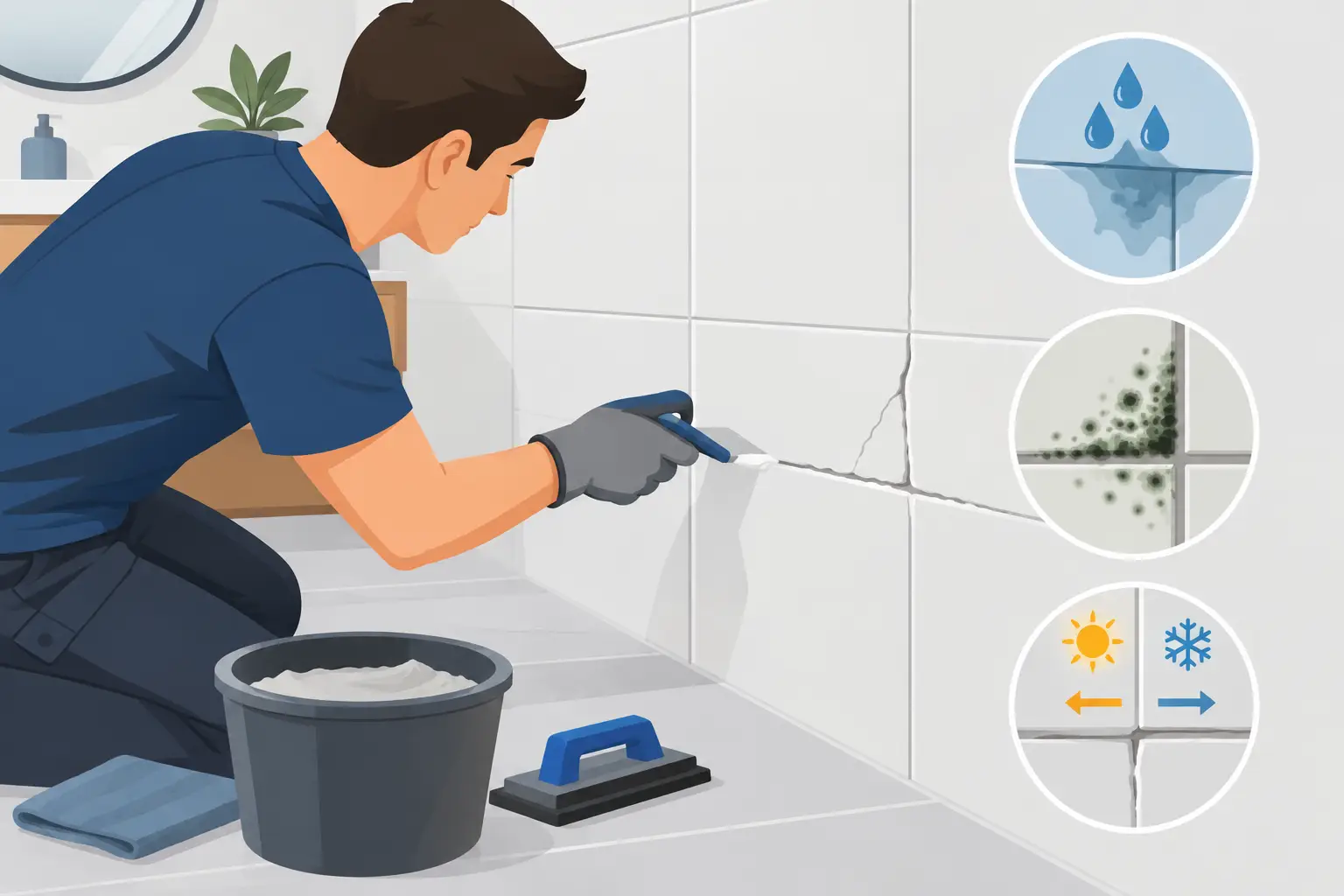How to Fix Cracked Grout Without Missing the Cause