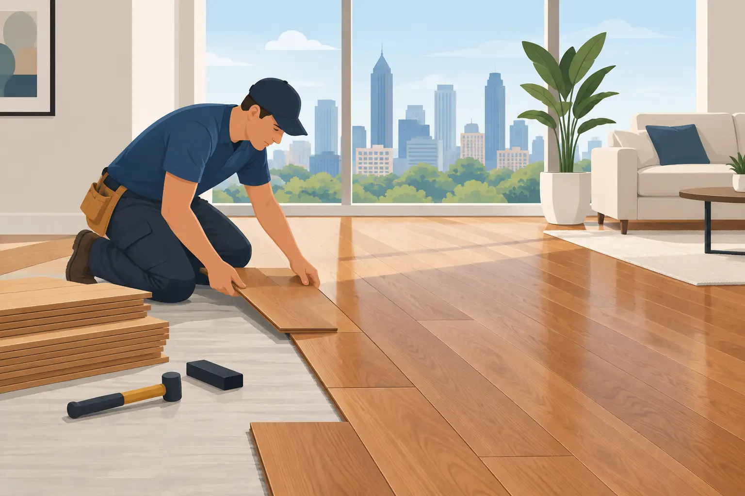 Hardwood Floor Installation Guide for Atlanta Homes
