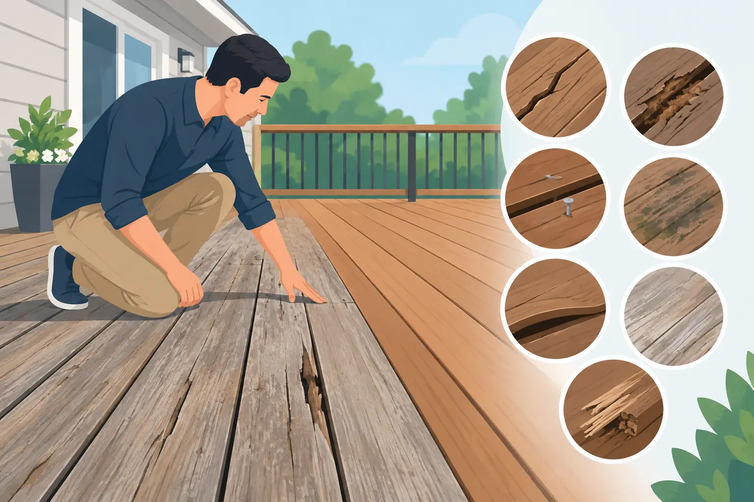 When to Replace Deck Boards: 7 Signs to Act