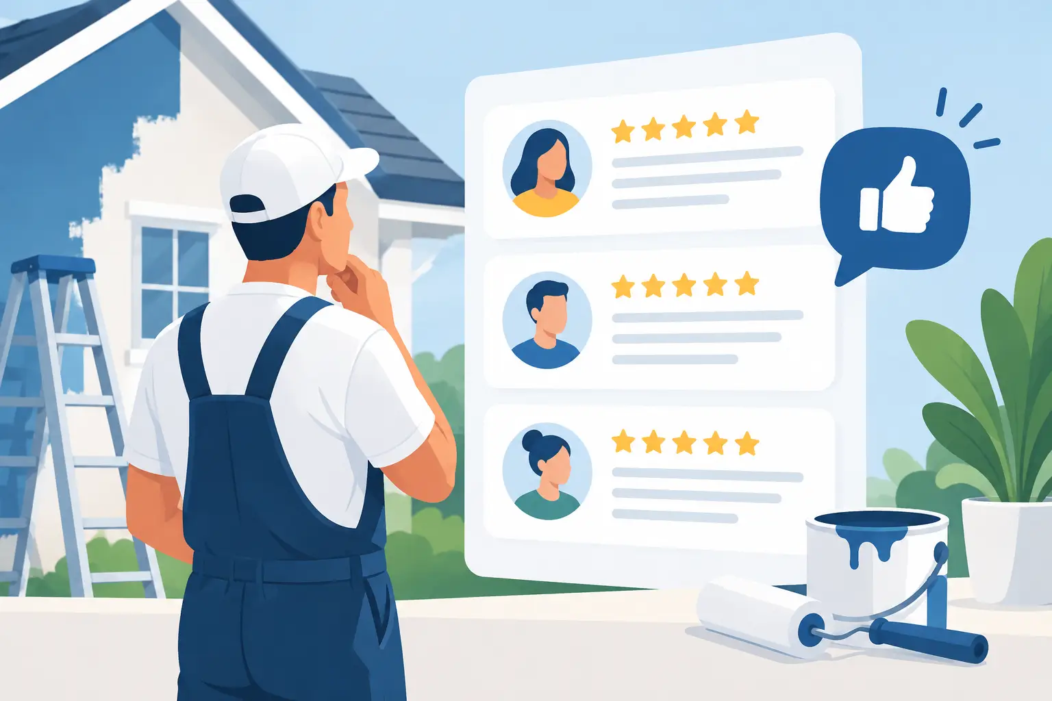 What Painting Contractor Reviews Really Tell You