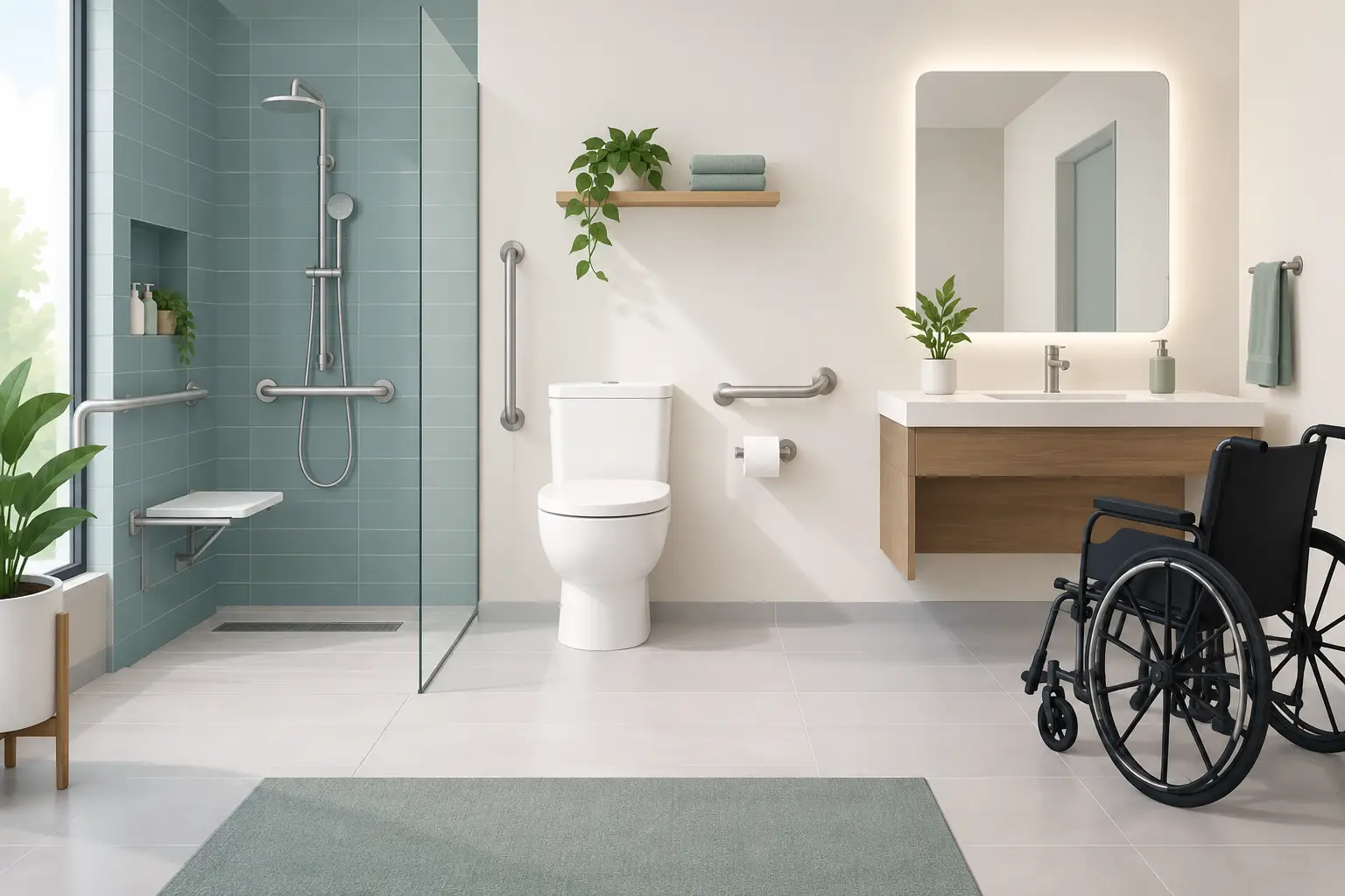 Accessible Bathroom Design That Works Every Day