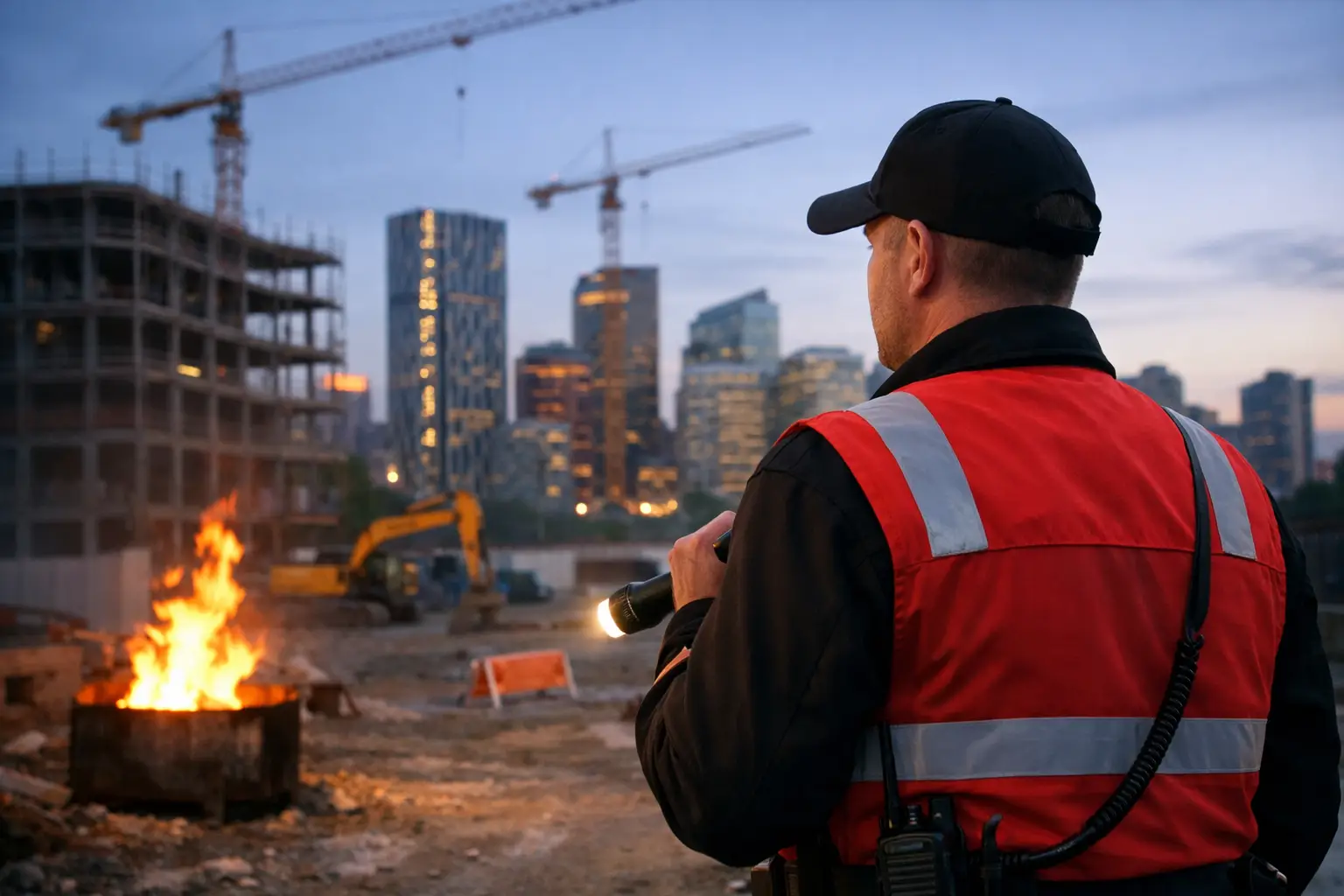 Fire Watch Security Calgary for Active Sites