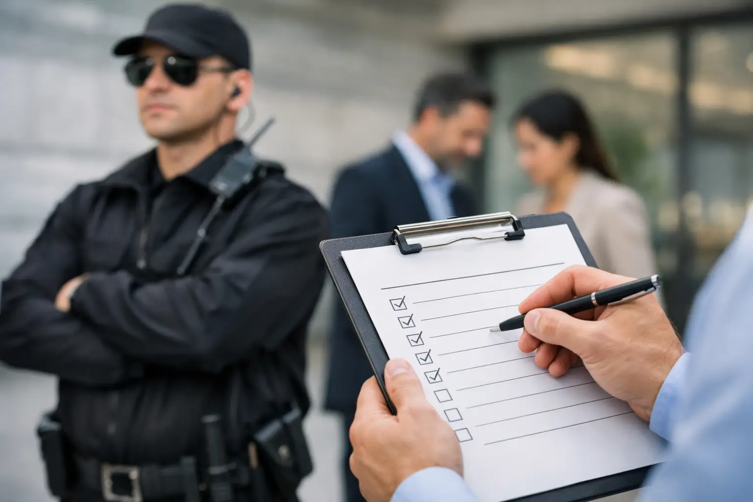 Security Guard Provider Evaluation Checklist