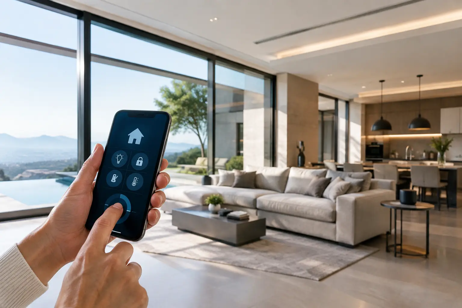 Tendencias casas inteligentes para un hogar de lujo