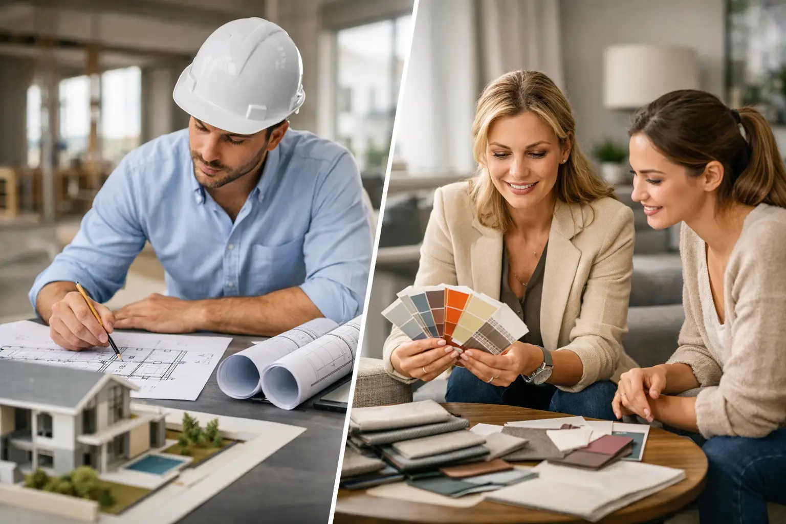 Arquitecto o decorador: qué necesita tu hogar