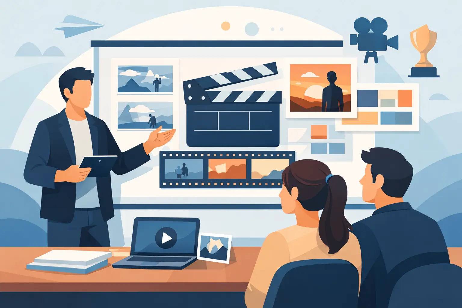How to Pitch a Movie With Visual Materials