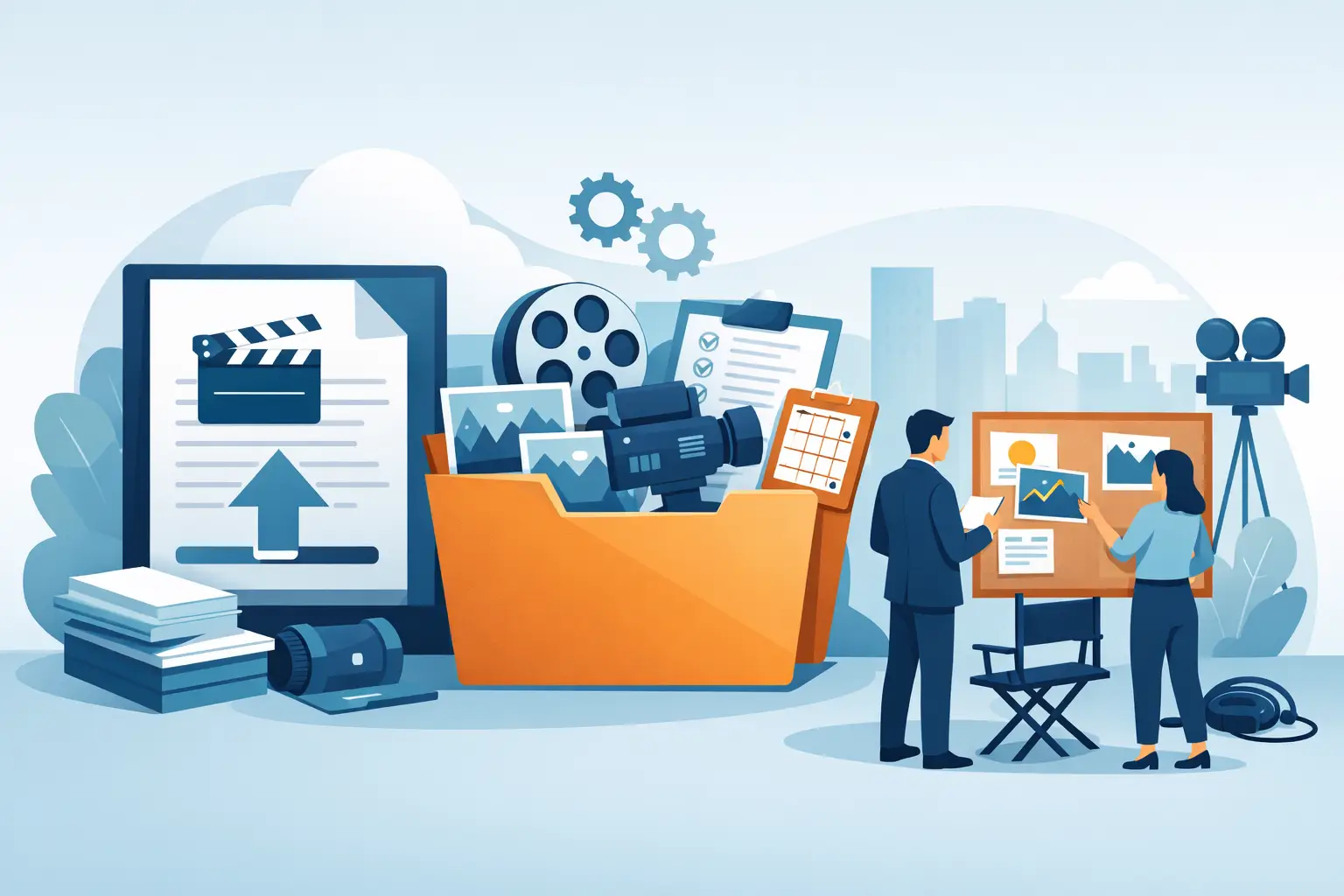 What a Script Upload Production Package Does