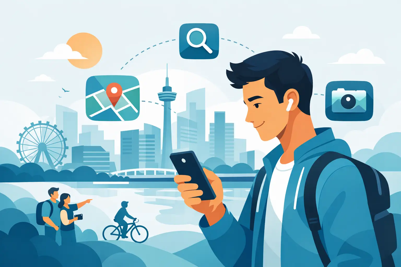 A Smart Guide to Mobile City Discovery