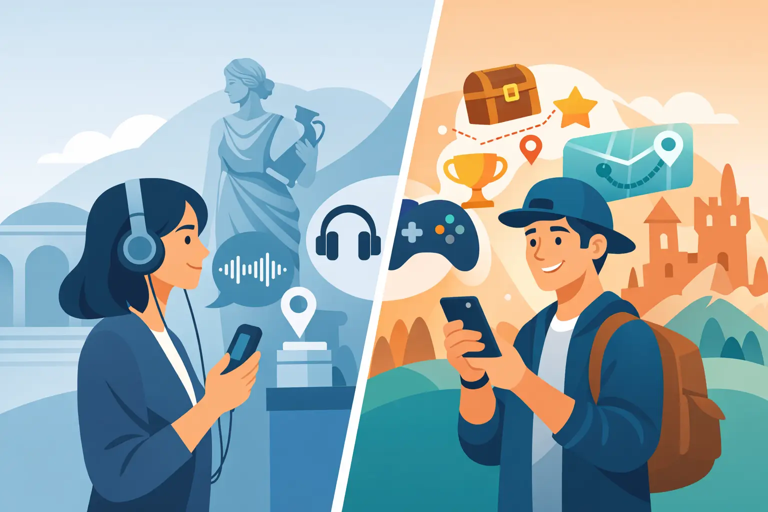 Audio Guides vs Gamified Tours: Which Wins?