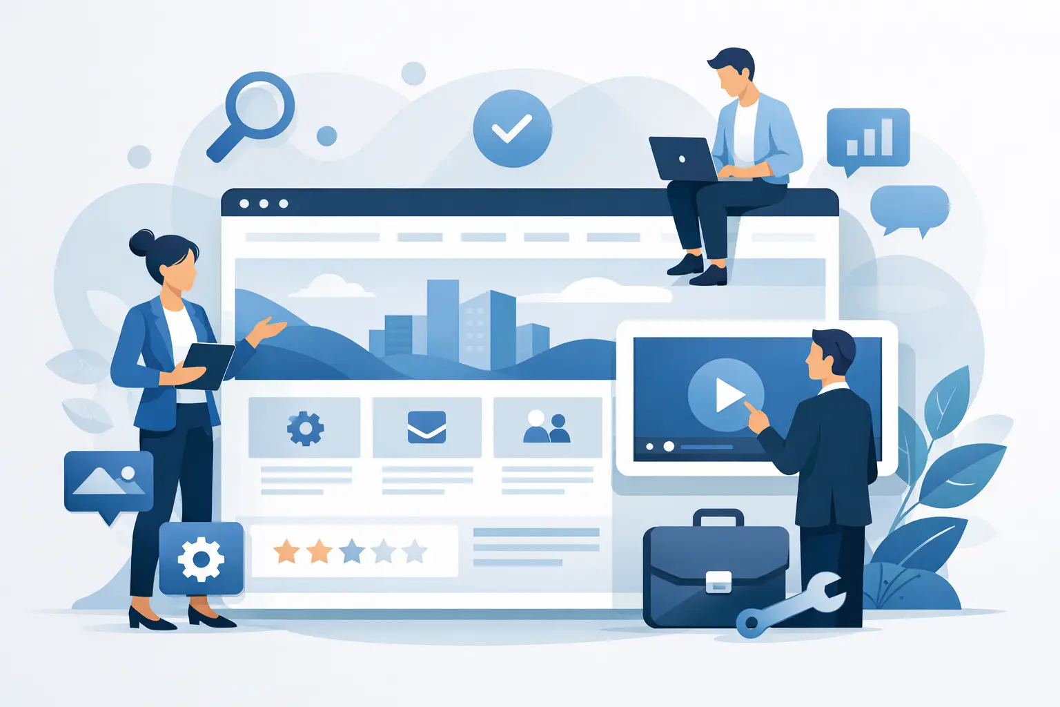 What to Put on Homepage for Service Business