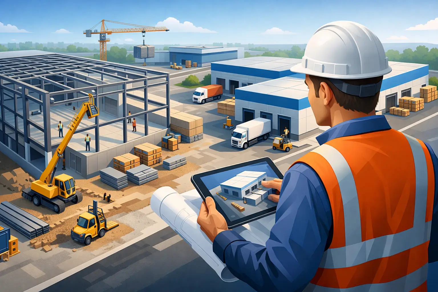 Master General Contractor for Warehouses